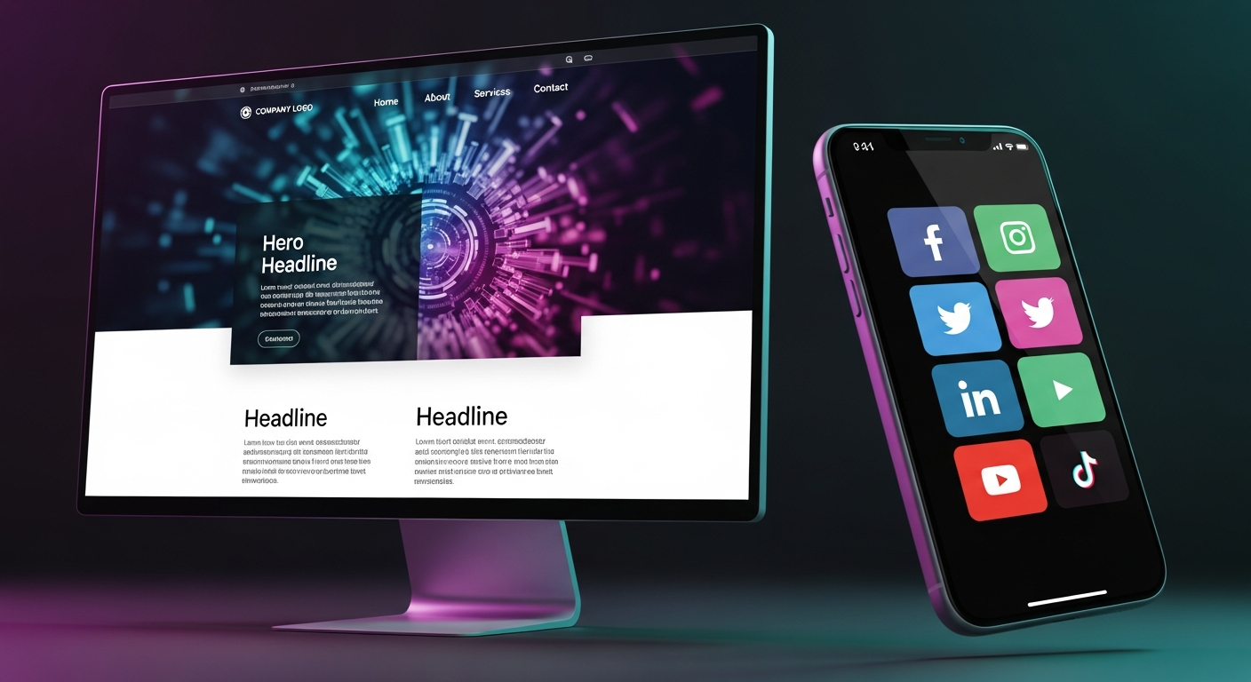 Website vs. Social Media: What Actually Brings in Leads for Contractors?