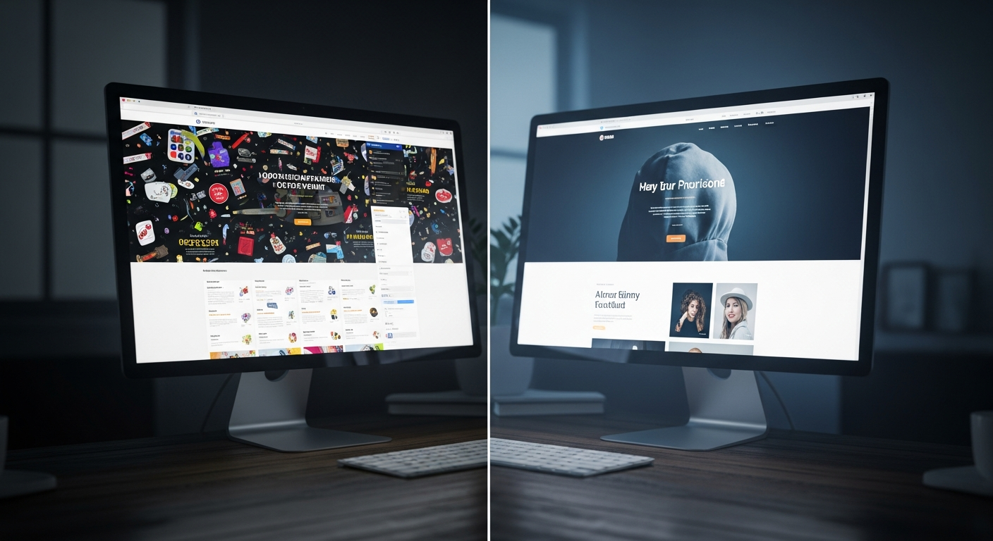 Website conversion optimization — turning visitors into customers